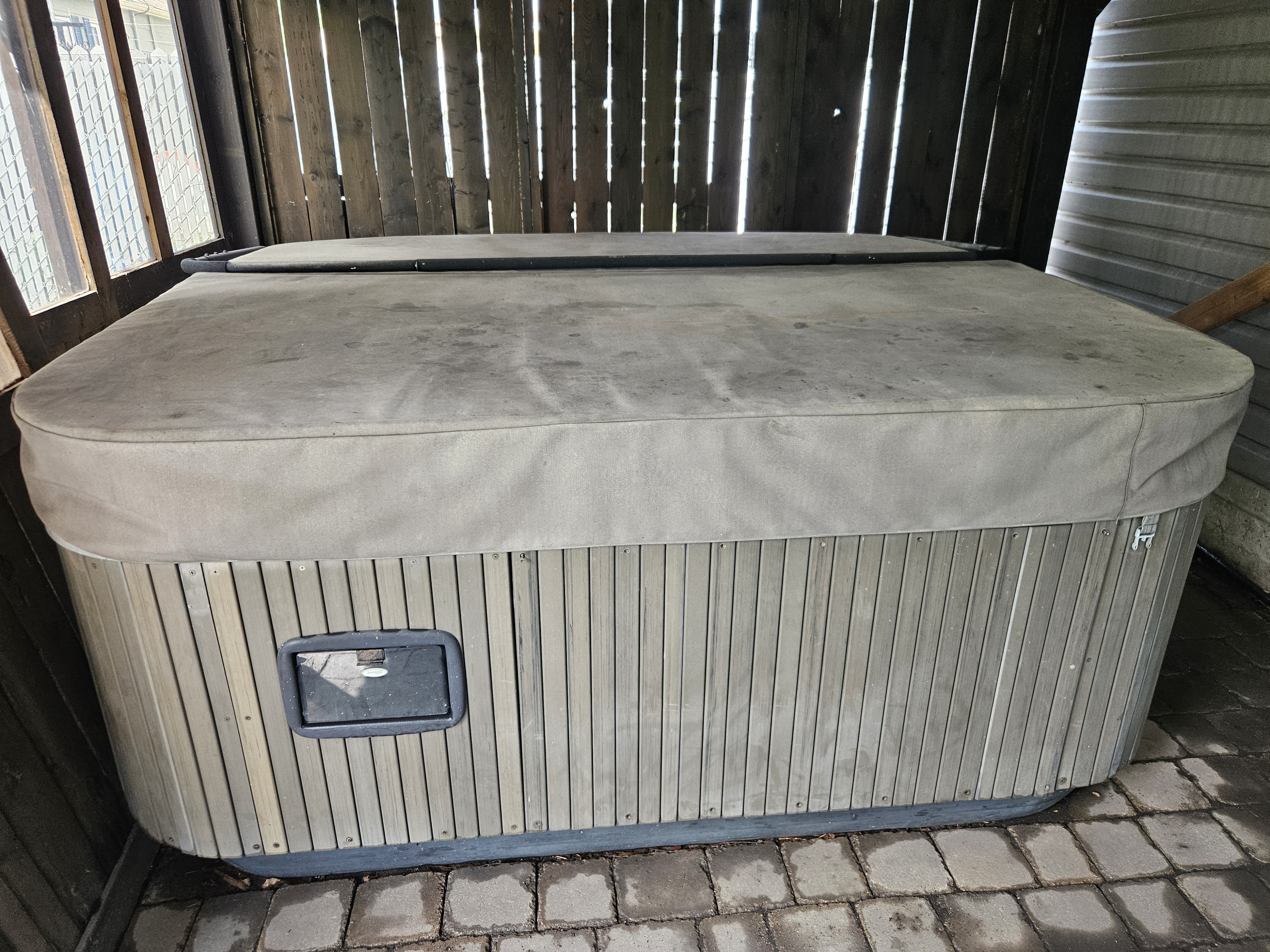 Spa before removal