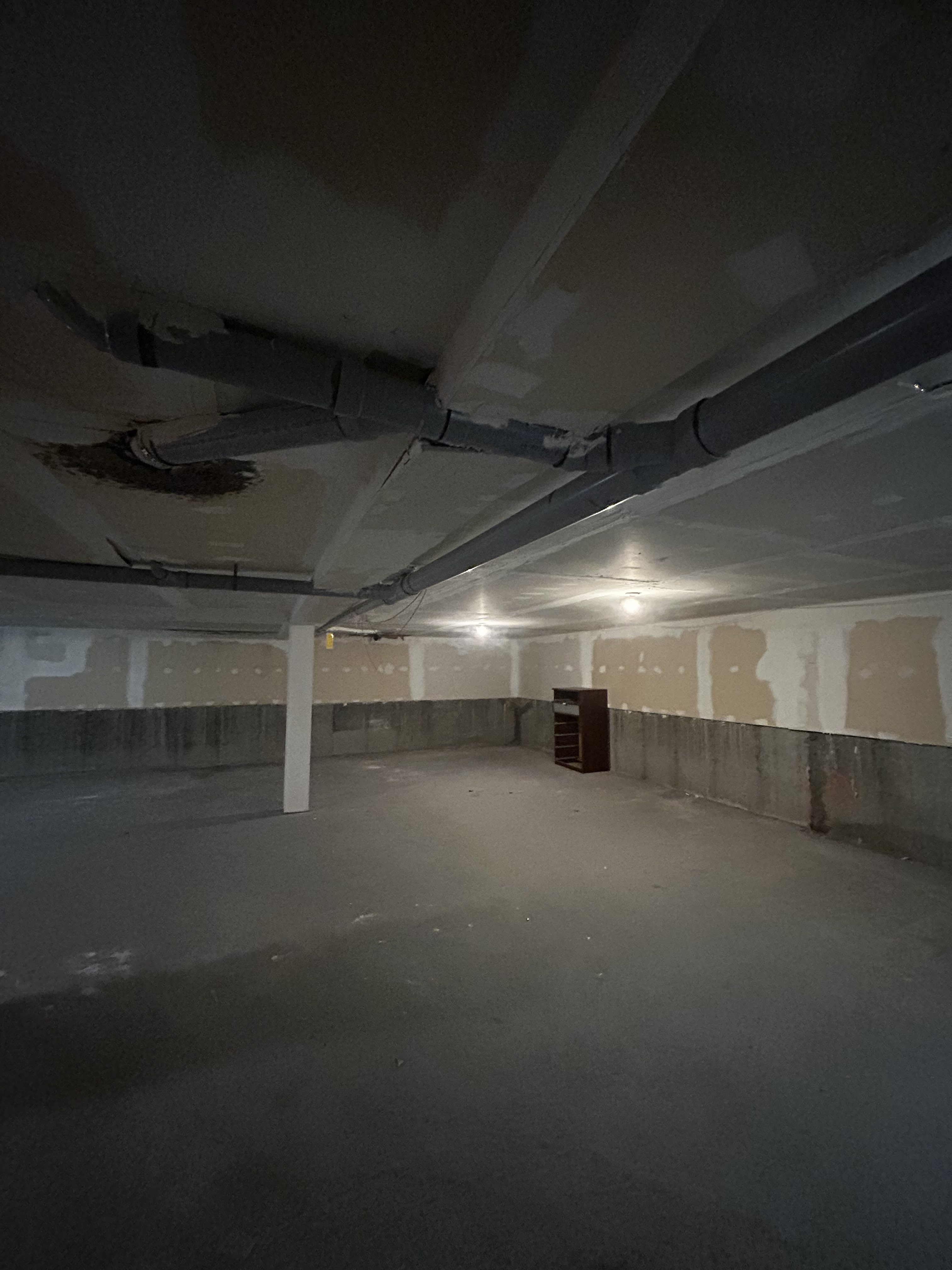 Empty commercial space